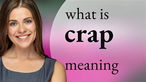 crap Meaning in Tamil ( crap வார்த்தையின் தமிழ் .